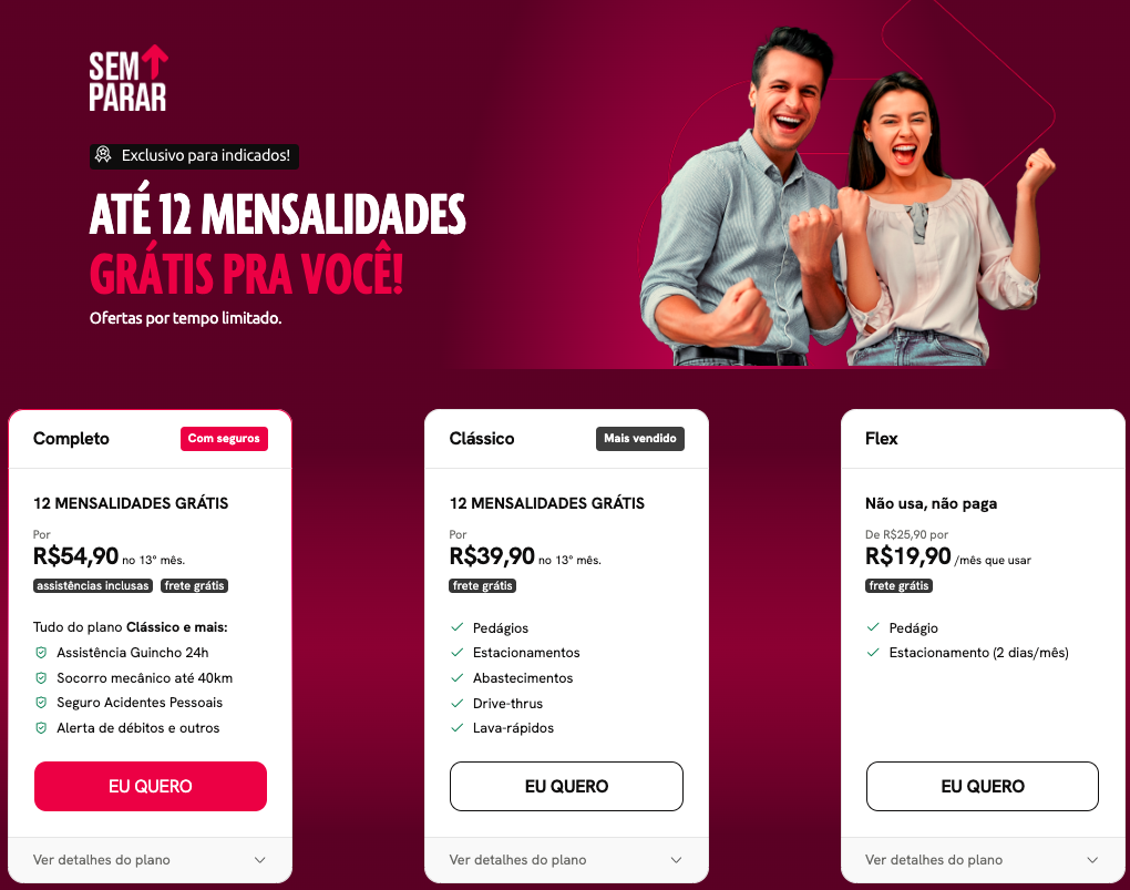 Como fazer o sem parar?